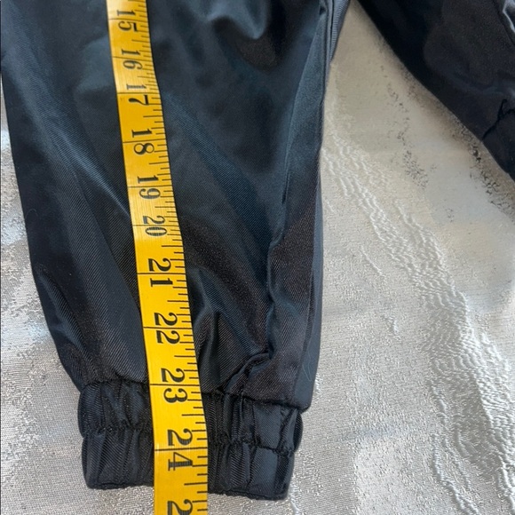 Descente Black Jacket with Teal and Gray Stripes - Picture 12 of 14